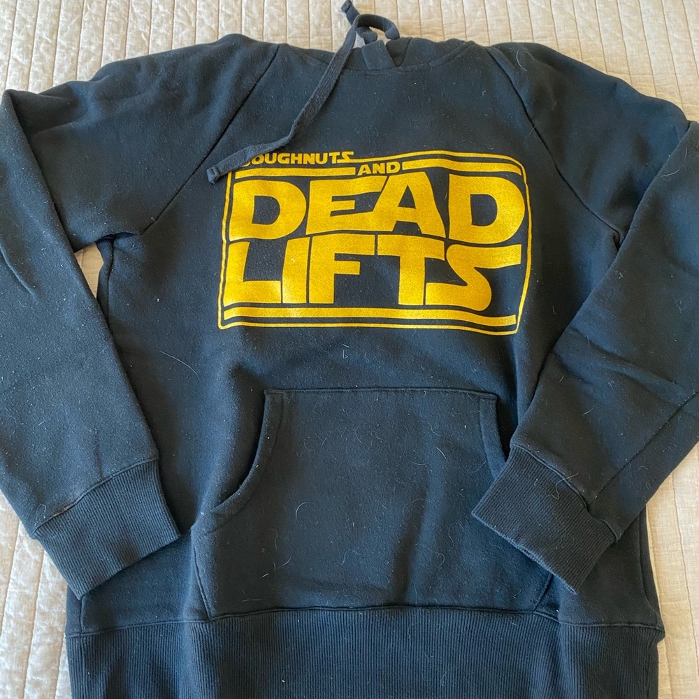 Doughnuts and Deadlifts Star Wars hoodie